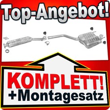 Auspuff für MERCEDES C-Klasse