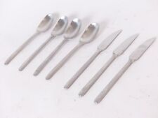 BesteckteiIe IKEA Data 4 x Speiselöffel Suppenlöffel  3 x Messer Edelstahl