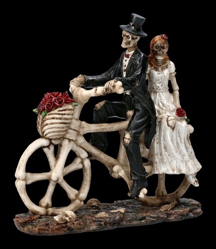 Skelett figuren brautpaar - figuren,