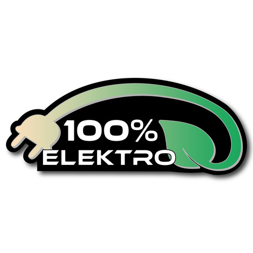 100 elektro aufkleber auto - 100%,