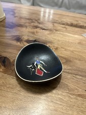 Ruscha Schale klein Reiher 50er 60er  MCM Keramik Design DY signiert vintage WGP