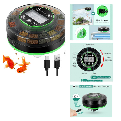 Petbank fischfutterautomat - petbank,