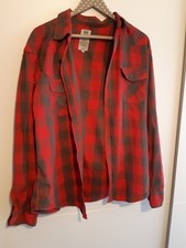 Hemd Kariert Baumwolle Rot XL