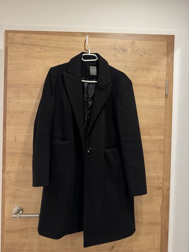 Damen mantel jacke schwarz - jacke,