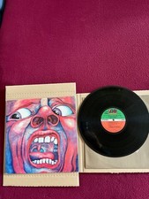 KING CRIMSON  In The Court of The Crimson King  US ATLANTIC LP EX  gatefold  lat