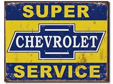 Chevrolet schild 40 groß - schild,