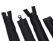 Reißverschluss 8mm grob Kunststoff - teilbar - standard oder 2-Weg 50 bis 100cm