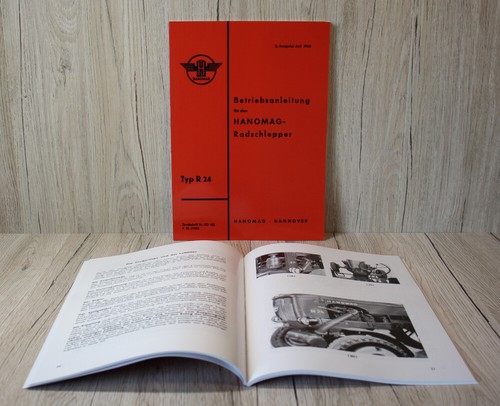 Hanomag r24 betriebsanleitung - r24,
