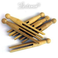 100 Nostalgie Wäscheklammern