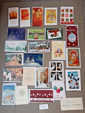 25 verschiedene Weihnachts-Gruß-Karten mit Briefumschlag zum Verschreiben Set 10