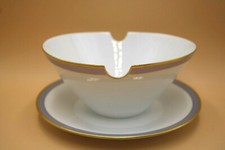Rosenthal Form 2000 Gala Blau Goldrand Gold/Blauen Soßenschale Sauciere  