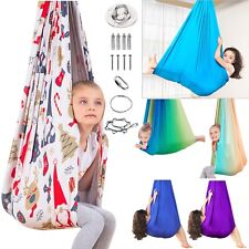 Kinder Schaukel Hängematte Indoor Yoga Therapie Kinder Autismus 280x150cm DE