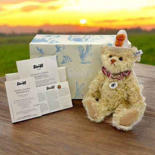 Steiff teddy clown replika - teddy,