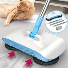 Teppichkehrer Teppichbürste Teppichreiniger Manueller Bodenkehrer Verstellbarem