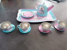 Puppen-Teeservice, Einhornmotiv Rollenspiel-Spielzeug, Metall-Teeparty-Set Top?