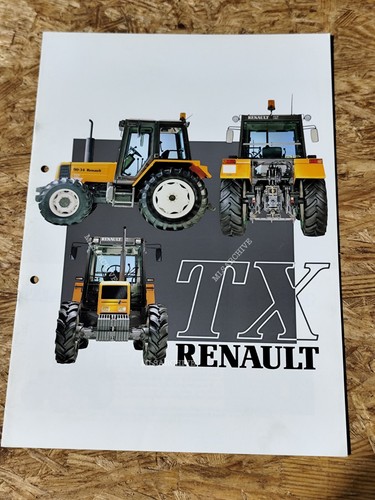 Renault prospekt traktor - renault,