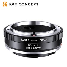 K&F Concept Objektivadapter FD-L fr Canon FD&FL 35mm Objektiv auf L Mount Kamera