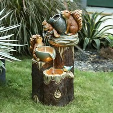 Gartendekoration Enten-Statue