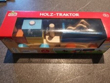 Playland Holz-Traktor Spielfiguren Holzspielzeug 12+ Monate Neu