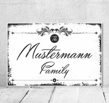 Schild Vintage Shabby