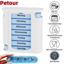 Tablettenbox 7 Tage Pillendose