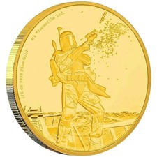 Goldmünze Star Wars™ Classics  Boba Fett™ (10.) 2017 - Niue - 1/4 Oz PP