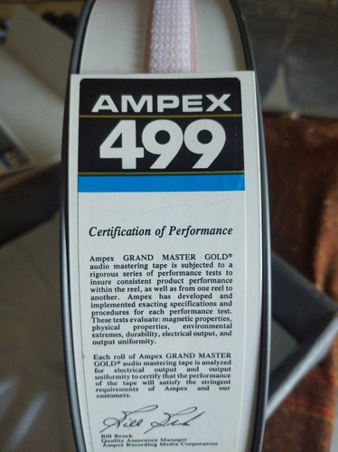 New old stock ampex 499 - old, grand