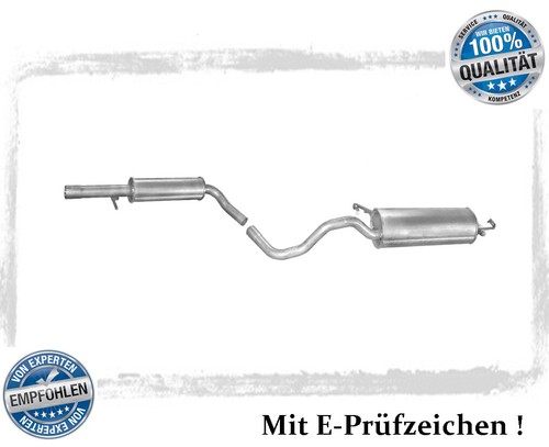 Auspuffanlage für golf - für, vw