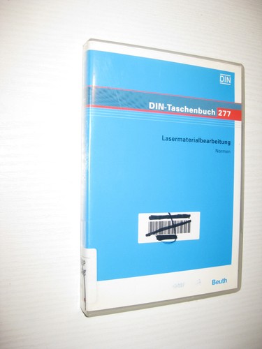 Din taschenbuch 277 - din-taschenbuch,