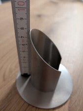 Kerzenständer Silber Kommunionskerzen Halter Edelstahl