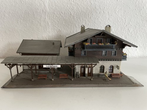 Faller bahnhof lengmoos - bahnhof,