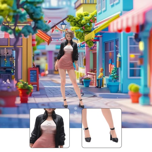 Cool girl miniaturfigur - cool,