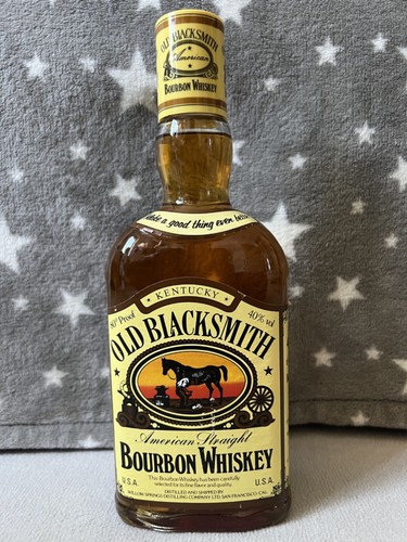 Old blacksmith bourbon whiskey - old,
