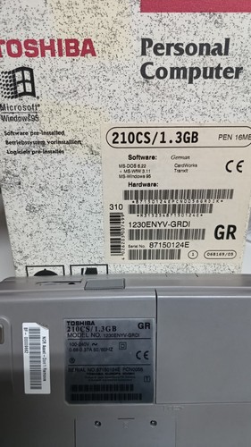 Toshiba satellite 210cs 3 - 210cs, 1.3