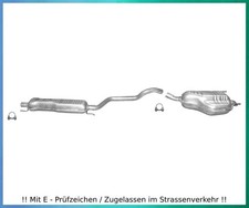 Auspuffanlage für Opel Zafira