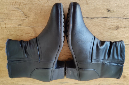 Stiefelette schwarz größe - schwarz,