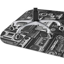 Unterlage Parkett Matte Stuhlunterlage 120x90 Boombox der alten Schule