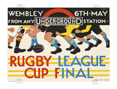 Cup final rugby wembley 1933 - rugby,