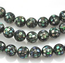 Abalone Mosaikkugeln 10 mm