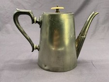 KANNE METALL VERSILBERT ANTIK