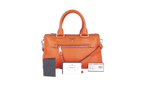 Prada leder schultertasche - prada, /