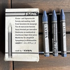 3 Stück Lyra Stihl Forstkreide Signierkreide Profi 797