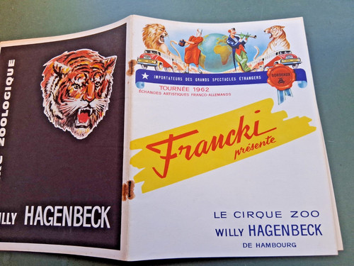 1962 programm cirque - 1962,