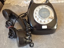 Wählscheiben Telefon Schwarz