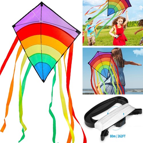 Drachen regenbogen einleiner - regenbogen,