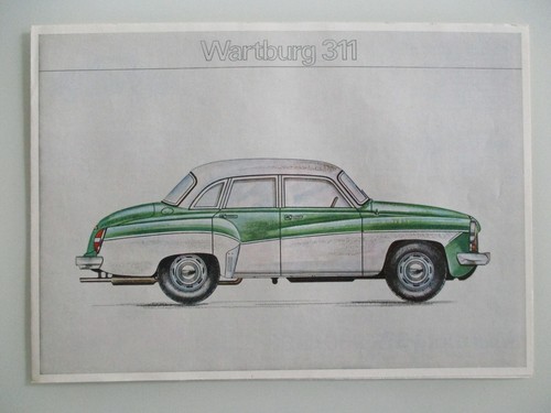 Wartburg 311 1955 1966 - 311, 1955-1966