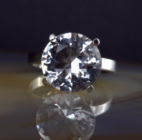 Ring silber 925 bergkristall - 925,