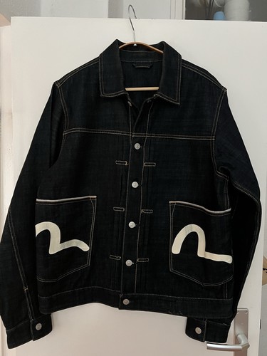 Evisu jean jacket - evisu,