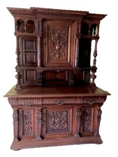 Antiker Wohnzimmerschrank 19