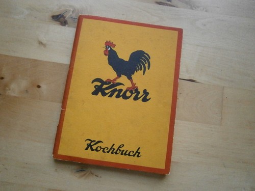 Antikes knorr kochbuch - kochbuch, aus